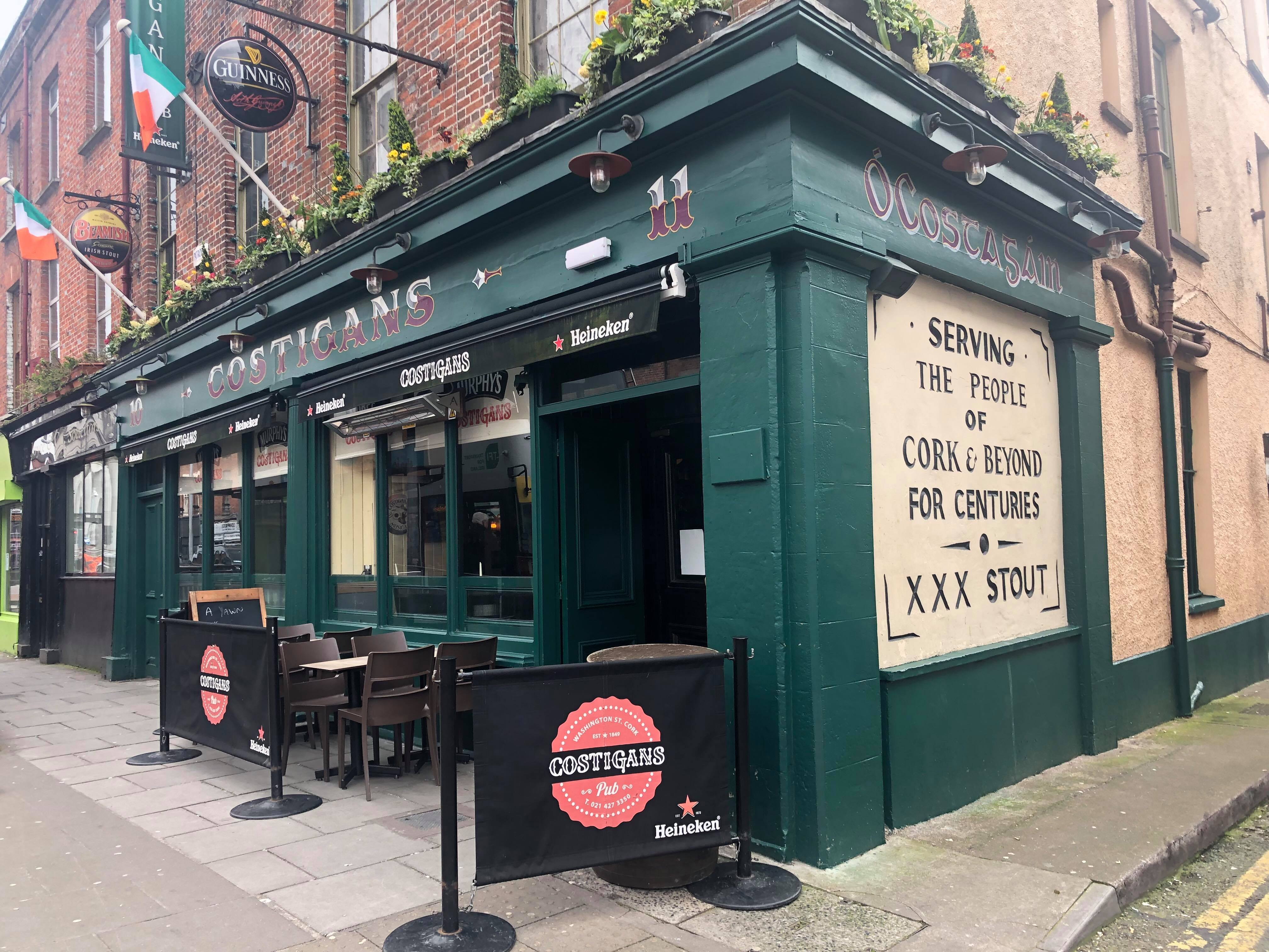 Costigans Pub Traditional Irish Pub, Washington Street, Cork City